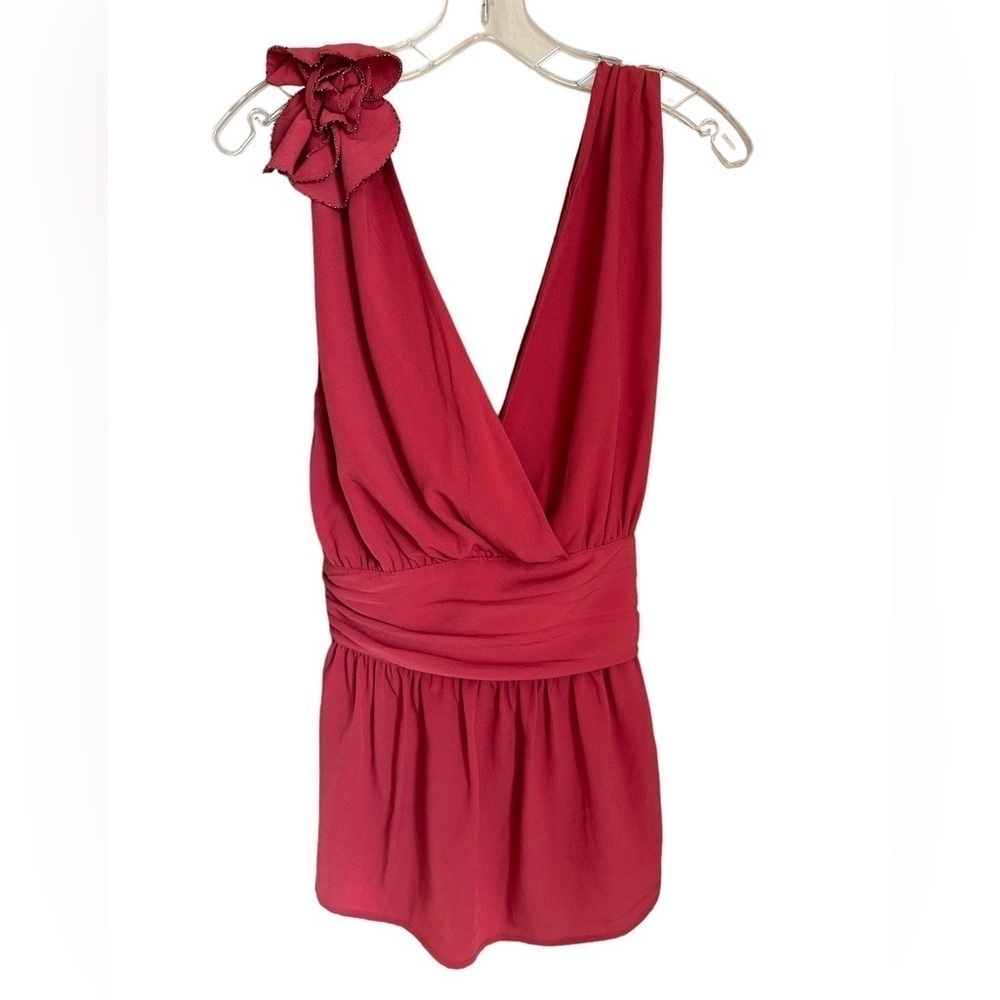 3/$25 French Connection sleeveless top with wrap tie-back halter style. Size 12